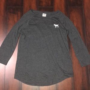 Long sleeve pink shirt